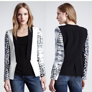 Parker Monochrome Graphic Blazer